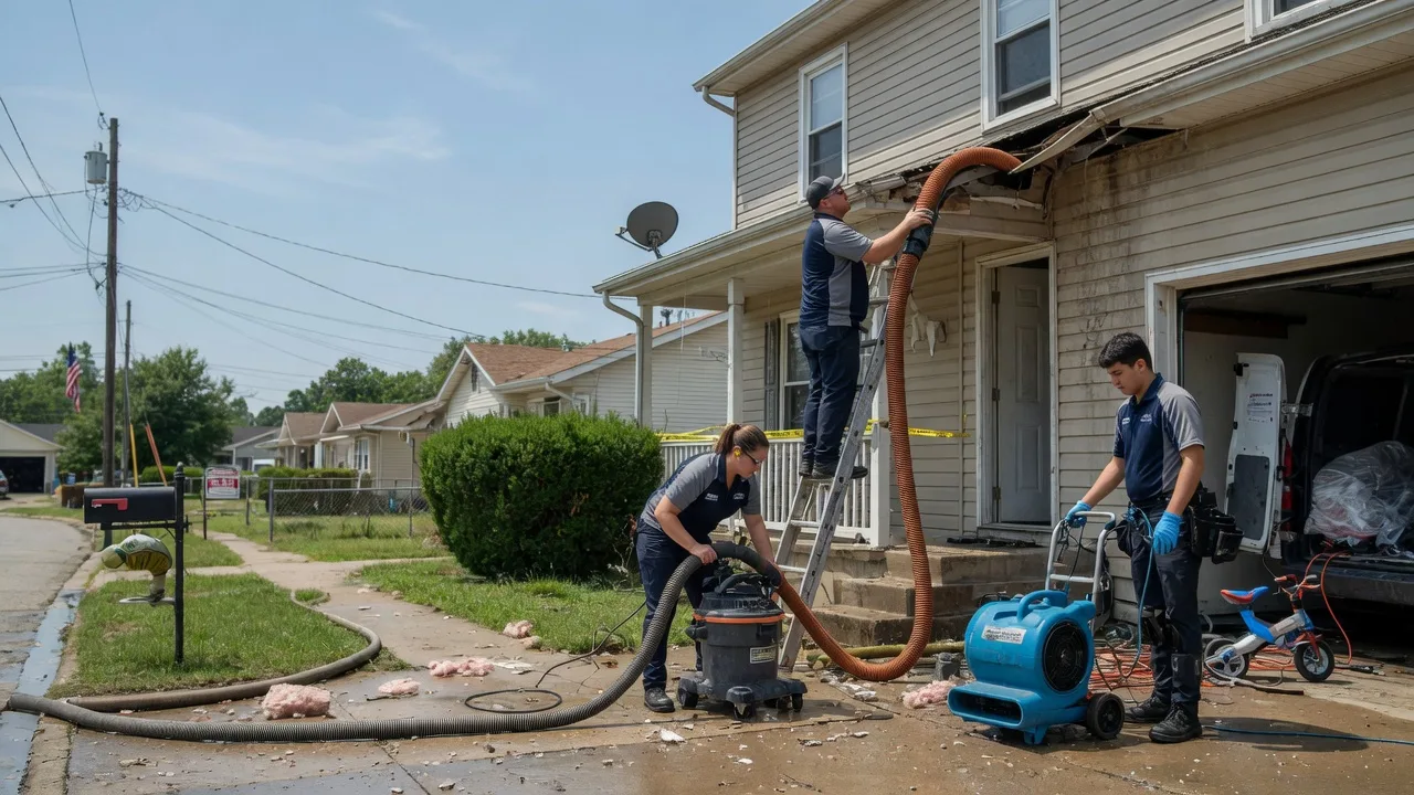 Water Damage Restoration in Mclean, IL near me